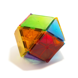 Magna-Tiles Magnetische tegels Clear colors 32 stuks