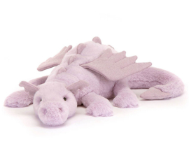 Jellycat Knuffel Draak, Lavender Dragon 50 cm