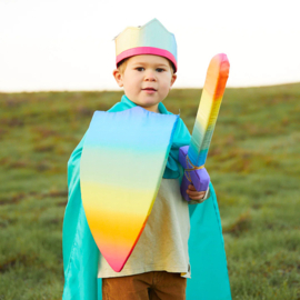 Sarah's Silks Zacht Zijden Ridderschild, Rainbow