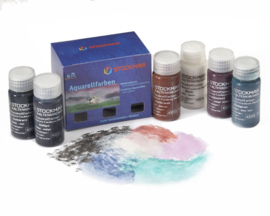 Stockmar Aquarelverf 6 kleuren a 20ml, Aanvullende Kleuren