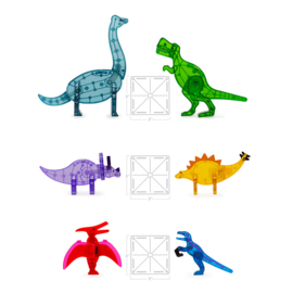 Magna-Tiles Magnetische tegels Dino World XL 50 stuks