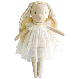 Alimrose Knuffel Konijn, Mini Angel Bunny Ivory, 27 cm