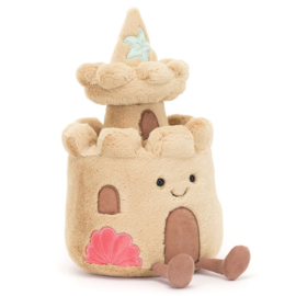 Jellycat Knuffel Zandkasteel, Amuseables Sandcastle, 29cm