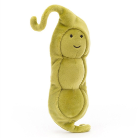 Jellycat Knuffel Erwtjes, Vivacious Vegetable Pea, 17cm