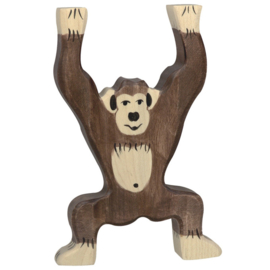 Holztiger Houten Chimpansee