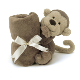 Jellycat Knuffeldoekje Aap 33cm, Bashful Monkey Soother