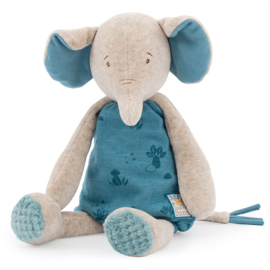 Moulin Roty Knuffel Olifant in geschenkdoos, Bergamote