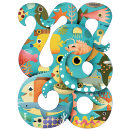 Djeco Puzzel 'Octopus', 350 st, 62x46 cm