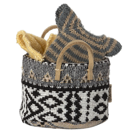 Poppenhuis Mand, Miniature Basket​​ Small