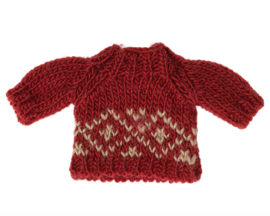 Maileg Gebreide trui - Knitted sweater - moeder muis