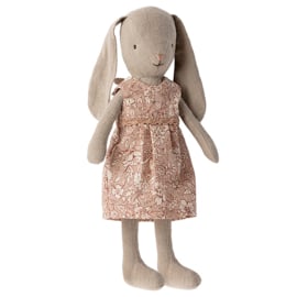 Maileg Bunny Size 1, Classic - Flower dress, 21 cm