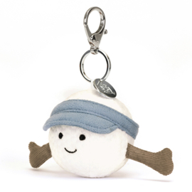 Jellycat Sleutelhanger Golfbal, Amuseables Sports Golf Bag Charm