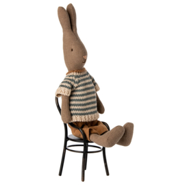 Maileg Rabbit Size 1, Brown - Shirt and shorts, 24 cm