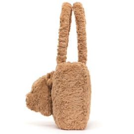 Jellycat Beren Tas, Bartholomew Bear Tote Bag, 36 cm