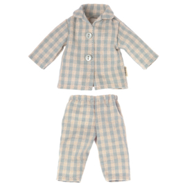 Maileg Rabbit Size 2, Pyjama geruit, 32 cm