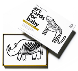 Wee Gallery Kijkkaarten, Baby Art Cards Safari