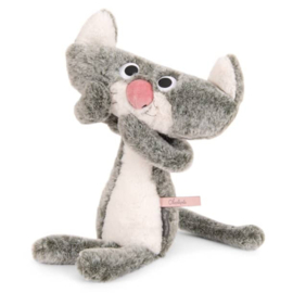 Moulin Roty Knuffel Kat 'Chaplapla / Plattekat', 32cm