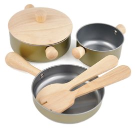 Plan Toys Pannenset 'Cooking Utensils'