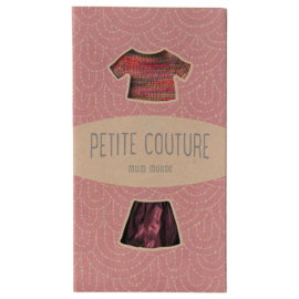 Maileg Rokje en gebreide trui -Skirt and Knitted blouse - moeder muis