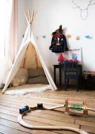 Vilac Tipi Speeltent, Ecru/Naturel