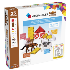 Magna-Tiles Magnetische tegels Farm animals 25 stuks