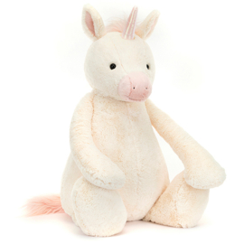 Jellycat Knuffel Eenhoorn, Bashful Unicorn Giant, 108cm