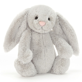 Jellycat Knuffel Konijn 31cm, Bashful Bunny Silver