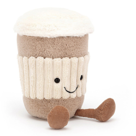 Jellycat Knuffel Koffie, Amuseable Coffee-to-go, 15cm