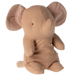 Maileg Knuffel Olifant Safari Friends Elephant Small, Rose, 24cm