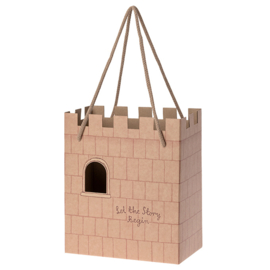 Maileg Papieren Kasteel Tas, Paper bag Castle, Let the story begin