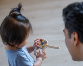 Plan Toys Houten Telefoontje 'My First Phone' Orchard