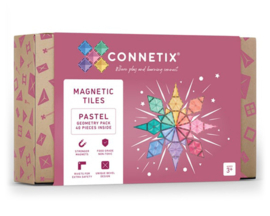 Connetix magnetische tegels pastel - Geometry pack - 40 stuks