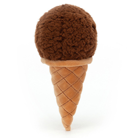 Jellycat Knuffel Ijsje, Irresistible Ice Cream Chocolate, 18cm