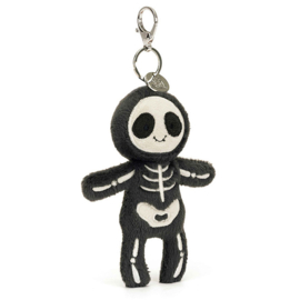 Jellycat Sleutelhanger, Skeleton Bob Bag Charm