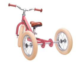 Trybike Steel 2-in-1 loopfiets vintage mat roze