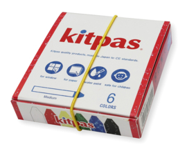 Kitpas Medium (Raam)krijt 6 stuks