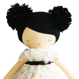 Alimrose Knuffelpop, Iris Pom Pom Doll Gold Star, 48 cm