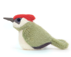 Jellycat Knuffel Vogel Specht 10cm, Birdling Woodpecker