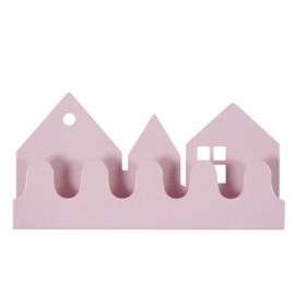Roommate Village kapstok pastel roze 32 cm