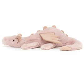 Jellycat Knuffel Draak, Rose Dragon 50 cm