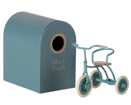 Maileg Driewieler voor muizen, Abri à tricycle, blauw