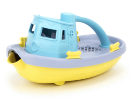 Green Toys Sleepboot Tugboat Pastel, Blauw