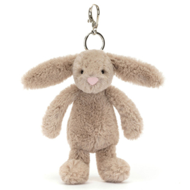 Jellycat Sleutelhanger Konijn, Bashful Beige Bunny Bag Charm