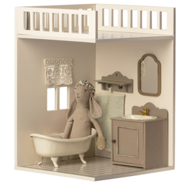 Maileg Extra Badkamer voor Poppenhuis, House of miniature - Bathroom