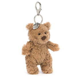 Jellycat Sleutelhanger Teddybeer, Bartholomew Bear Bag Charm