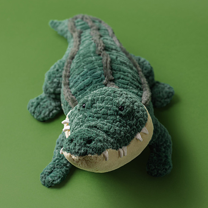 Jellycat Knuffel Krokodil, Allexi Alligator, 63cm