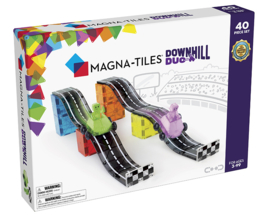 Magna-Tiles Magnetische autobaan Downhill Duo 40 stuks