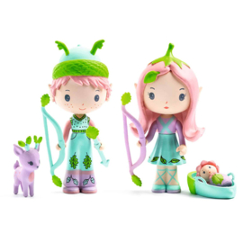 Djeco Tinyly figuurtjes, Lily & Sylvestre