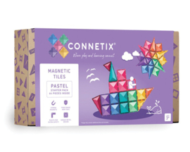 Connetix magnetische tegels pastel  - Starter pack - 64 stuks