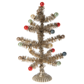 Maileg Miniatuur Kerstboom voor Muizen, Christmas Tree Mouse - Gold, 15cm